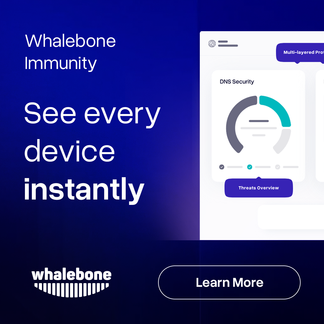 Whalebone digital advertising creative